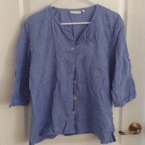 BEAUTIFUL Periwinkle Blouse